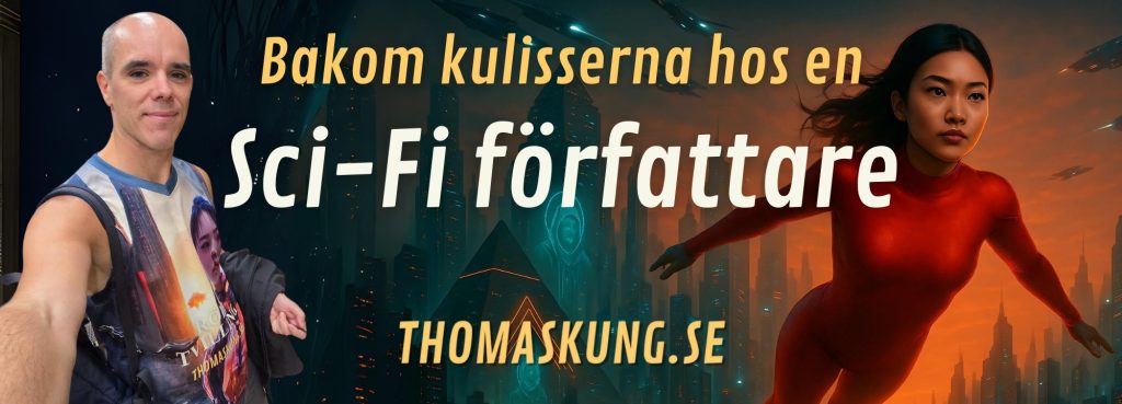 Bakom kulisserna hos en sci-fi författare