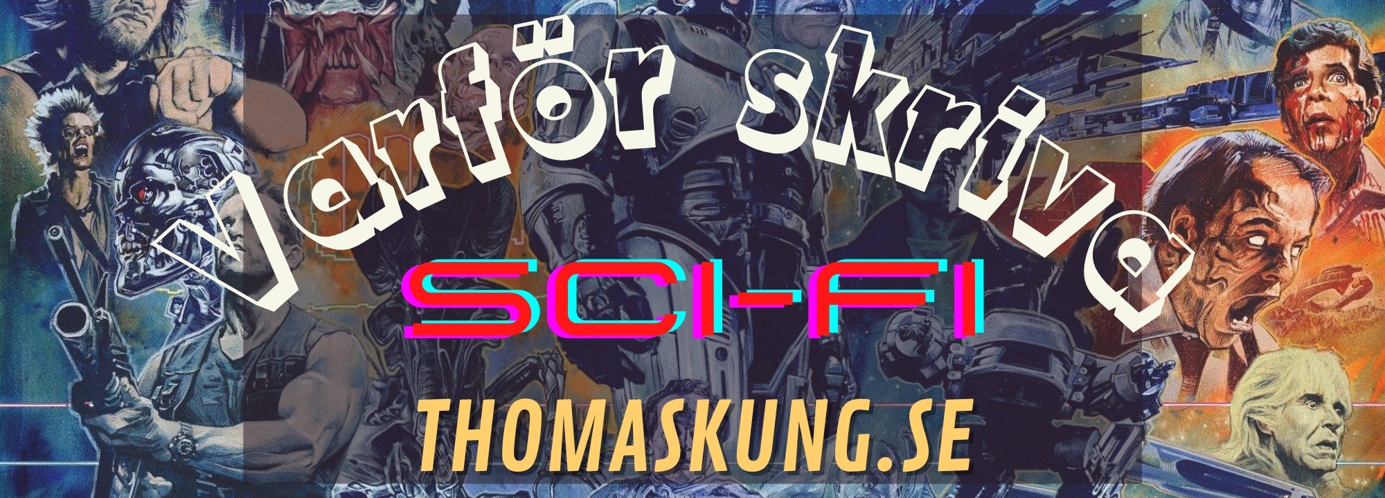 Varför skriver jag Science-Fiction böcker?