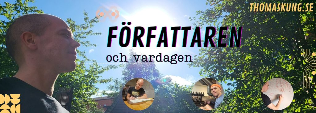 Som författare kan det vara svårt att balansera arbetet och vardagen