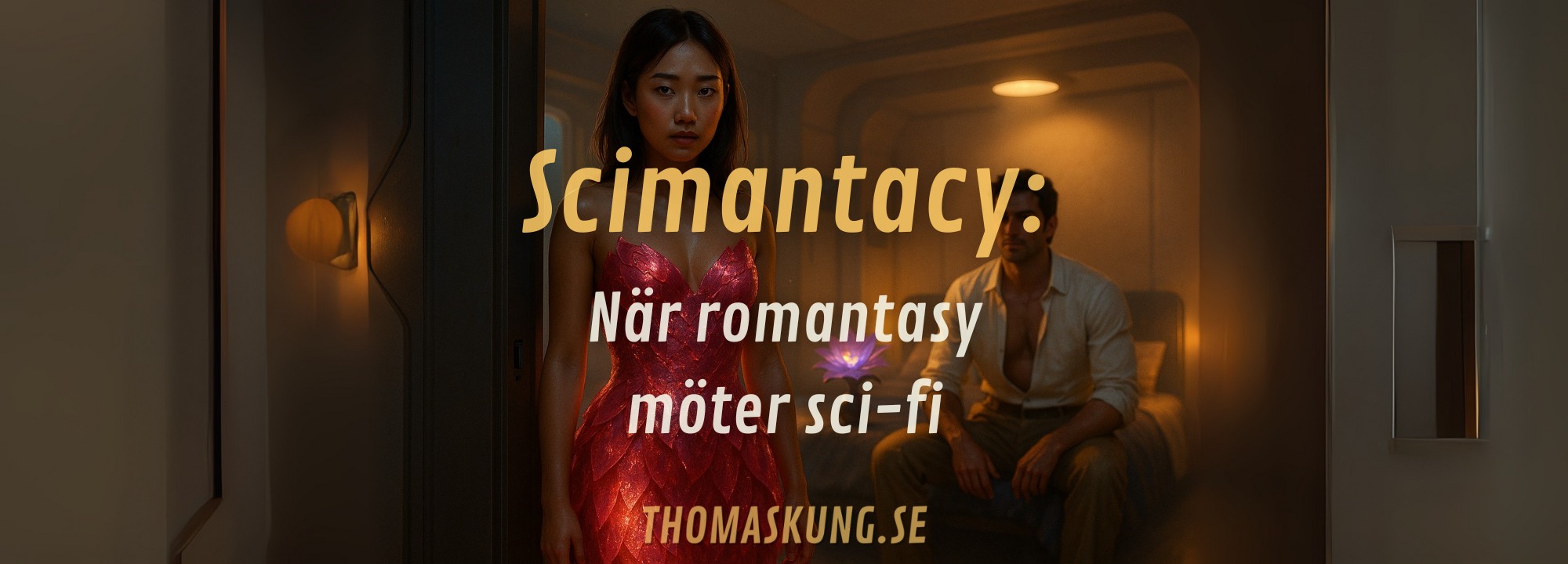 Scimantacy: När romantasy möter rymdäventyr i Röd Tvilling